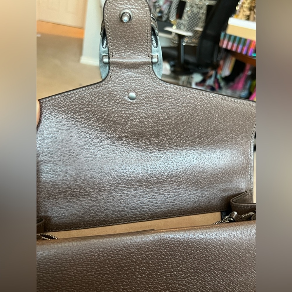 GUCCI DIONYSUS LIMITED EDITION BEIGE GG TOP HANDLE SHOULDER BAG - Picture 11 of 16